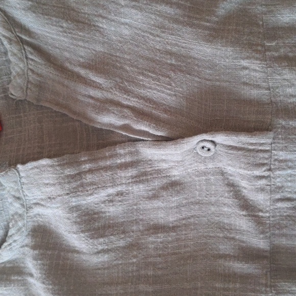 XCVI Wearables Gauze Poncho Top Size L - Picture 5 of 7